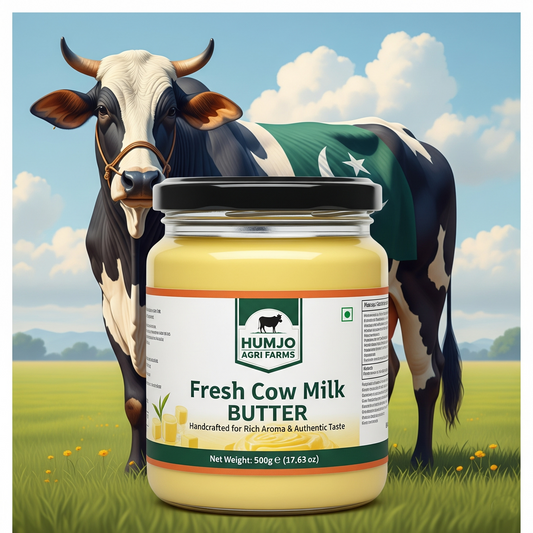 Fresh Cow Milk Butter – Handcrafted for Rich Aroma & Authentic Taste