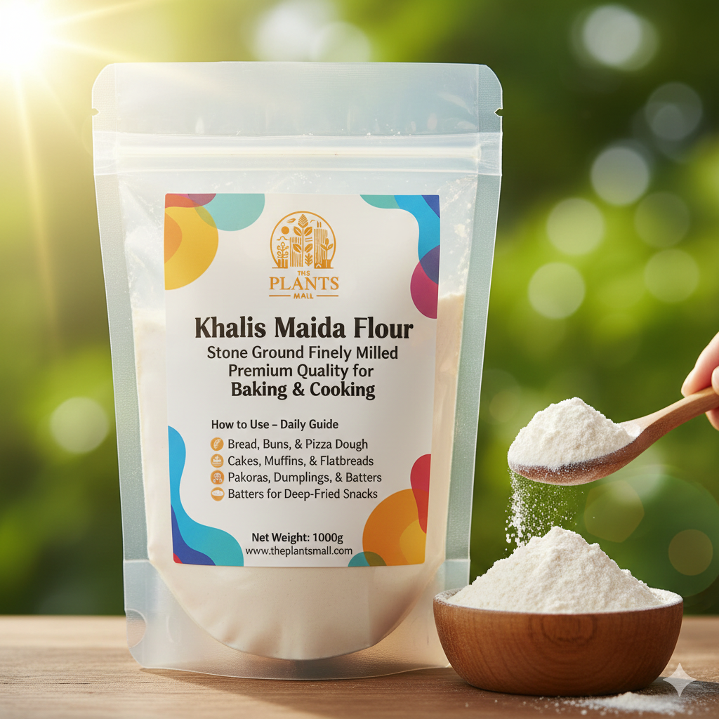 Khalis Maida Flour – Stone Ground & Finely Milled | Premium Quality Flour for Baking, Cooking & Traditional Recipes-sale
