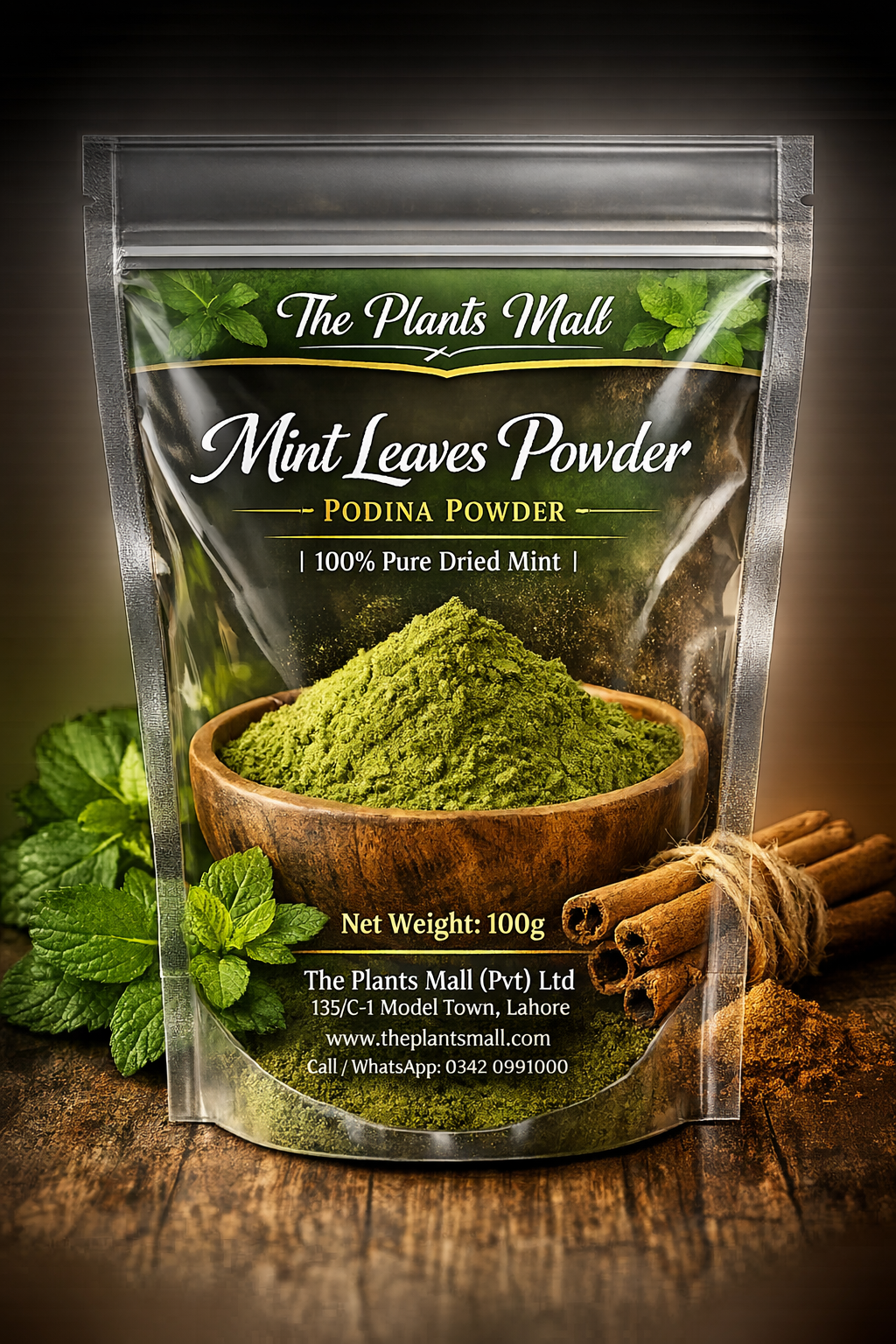 Mint Leaves Powder – Podina Powder - پودینہ پاؤڈر