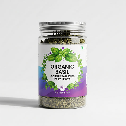 ORGANIC BASIL-OCIMUM BASILICUM-DRIED LEAVES