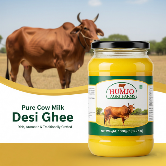 Pure Desi Ghee Cow Milk – Handcrafted for Rich Aroma & Taste