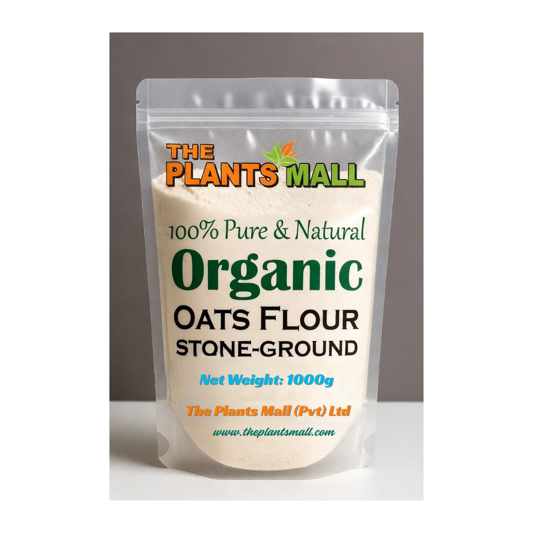 Organic oats flour stone milled chakki fresh ground in Pakistan