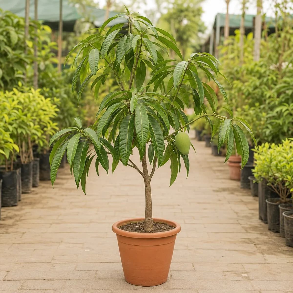 Mango Plant — Chaunsa Type photographed at a professional Lahore nursery