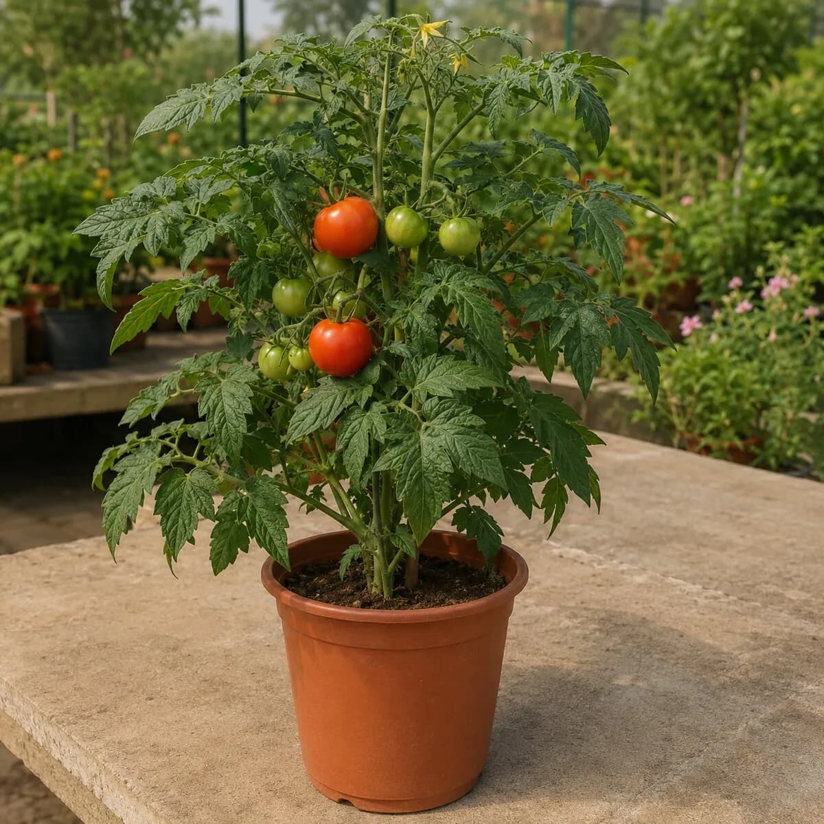 Tomato Plant healthy nursery plant