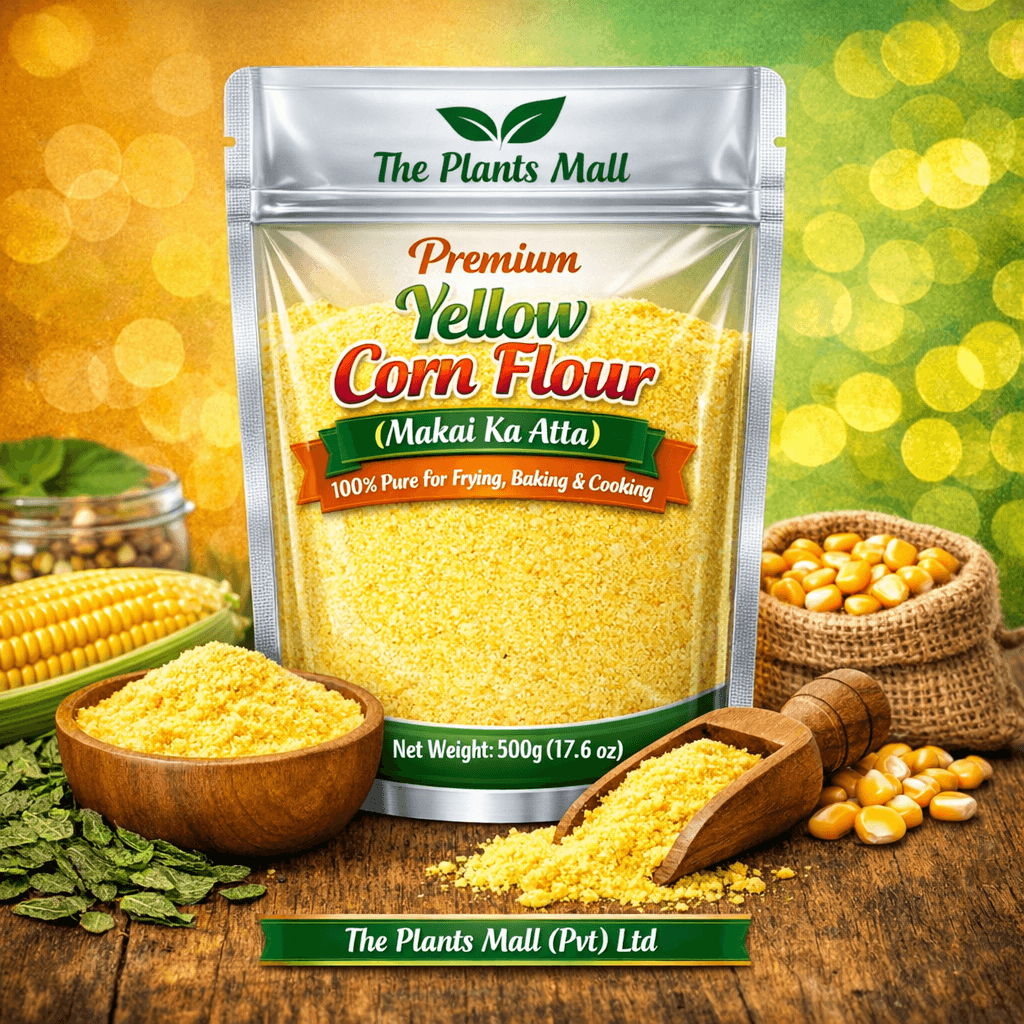 Premium Yellow Corn Flour (Makai Ka Atta) – Fresh Stone Ground Cornmeal