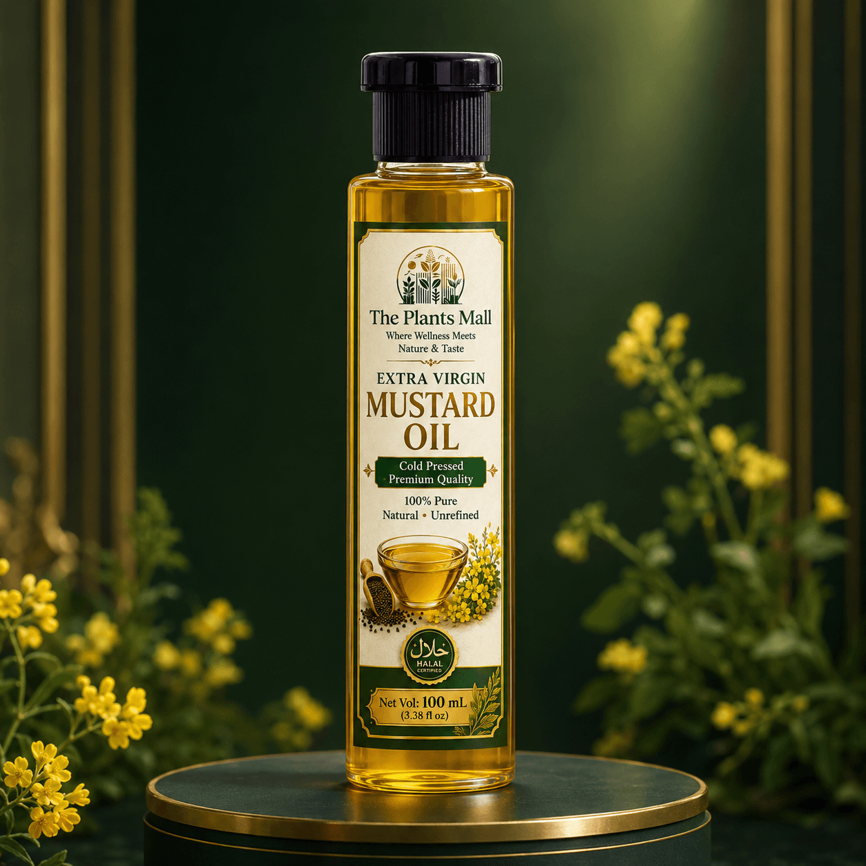 100% Pure Mustard Oil for Cooking
