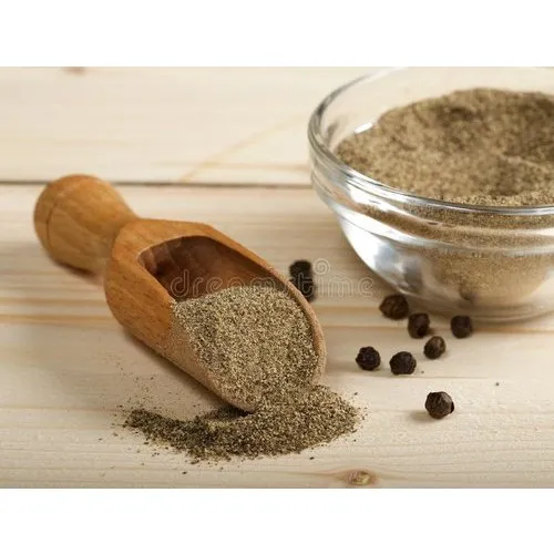 Freshly ground black pepper powder for maximum flavor and health benefits