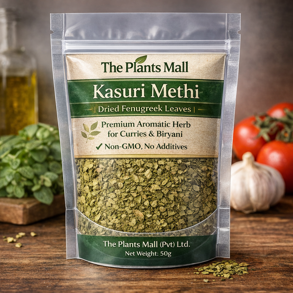 Kasuri Methi | Dried Fenugreek Leaves | Premium Aromatic Herb for Curries & Biryani | Non-GMO, No Additives