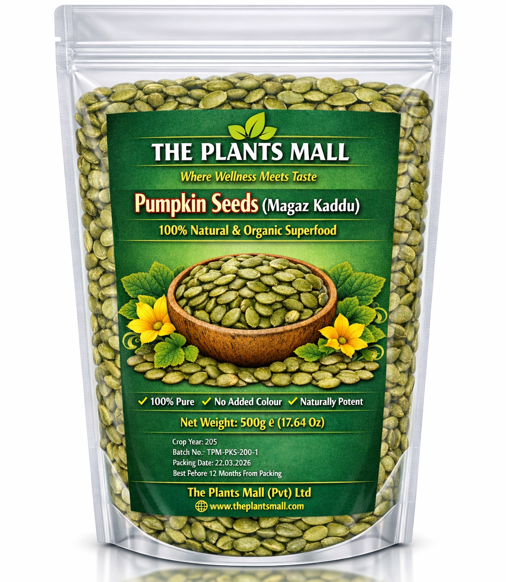 Pumpkin Seeds (Magaz Kaddu) | 100% Natural & Organic Superfood