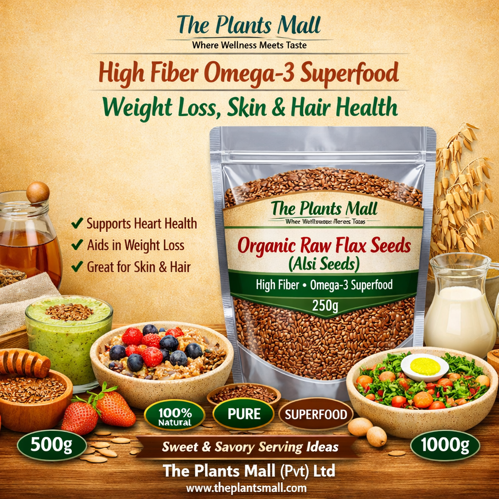 Raw Flax Seeds – Superfood for Weight Loss, Smoothies & Glowing Skin