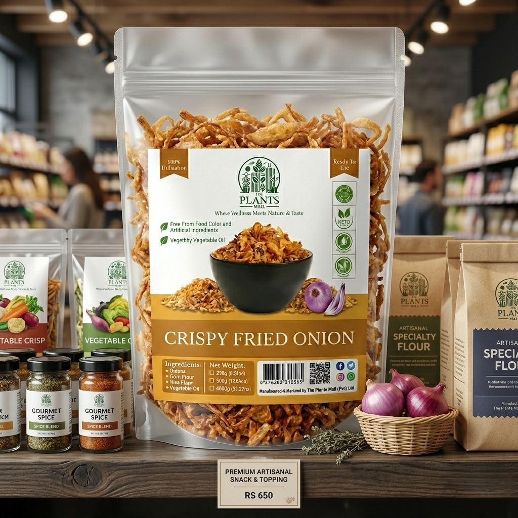 Premium Crispy Fried Onion – Rice Starch Coated