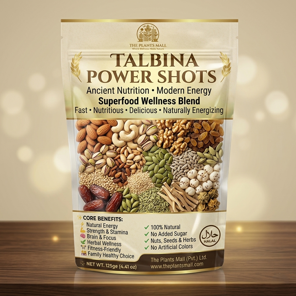 Talbina Power Shots – Premium Superfood Blend for Energy, Stamina & Wellness
