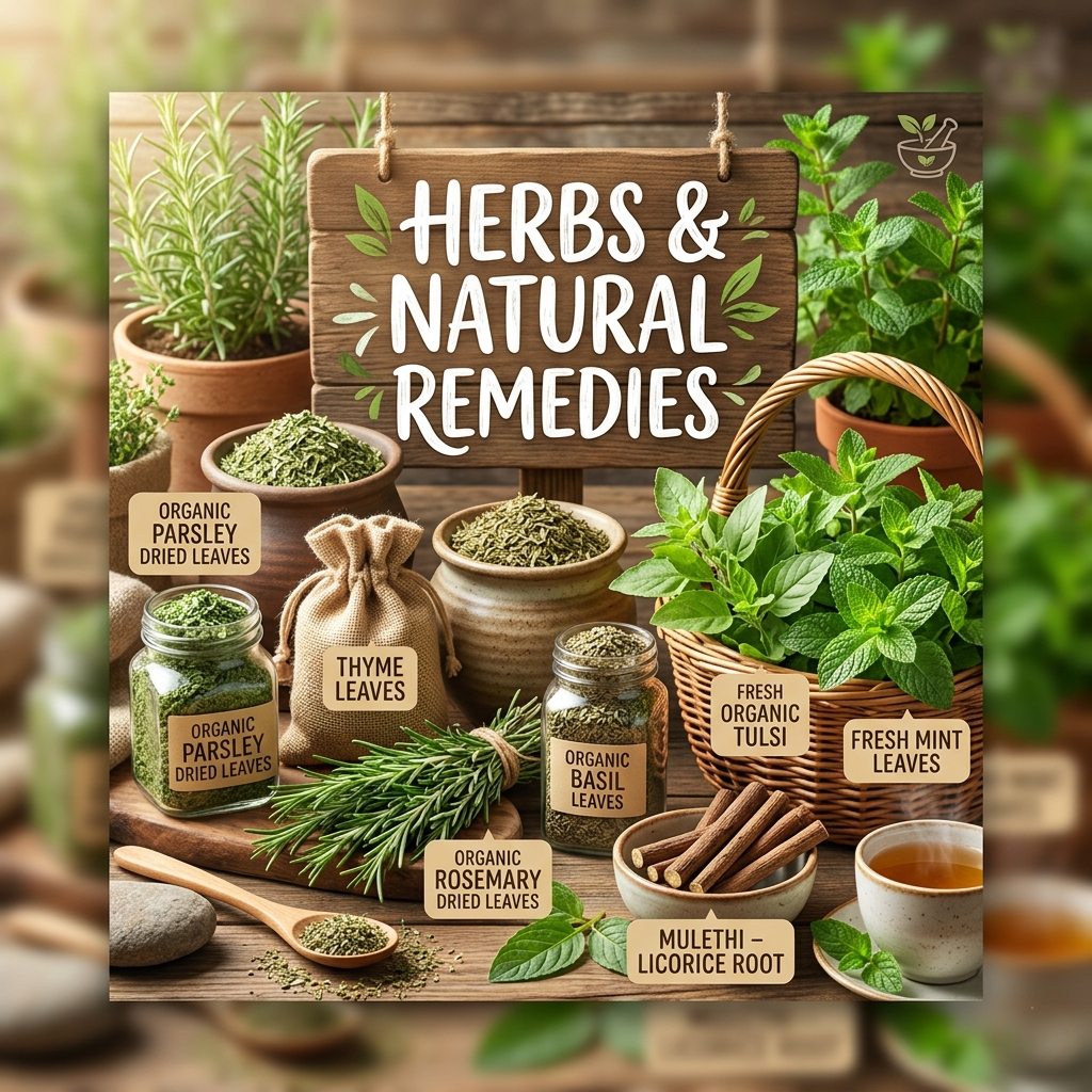 Herbs & Natural Remedies