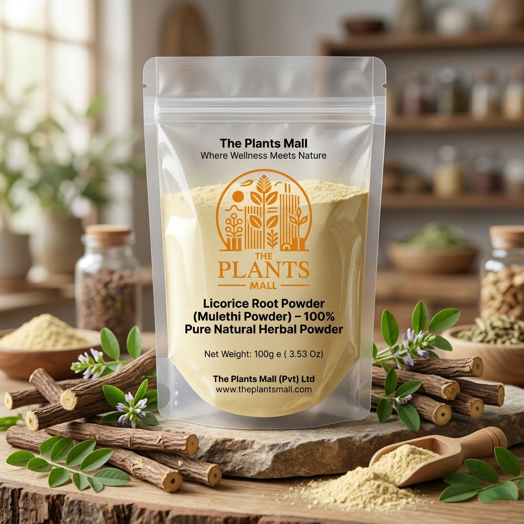 Licorice Root Powder (Mulethi Powder) – 100% Pure Natural Herbal Powder