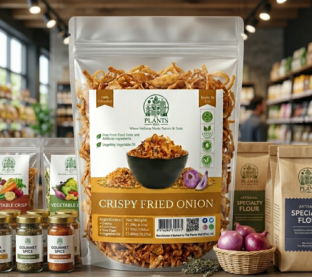 Premium Crispy Fried Onion – Rice Starch Coated