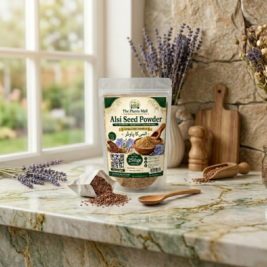 Organic Alsi Seed Powder | Flax Seed Powder | Flaxseed Flour | Alsi Ka Powder | Ground Flax Seeds | Omega 3 Rich Superfood