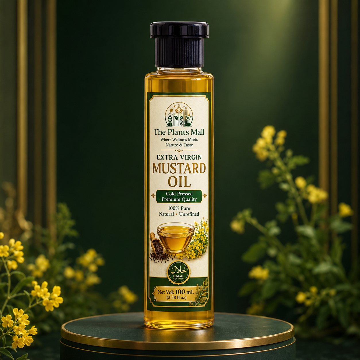 100% Pure Mustard Oil for Cooking
