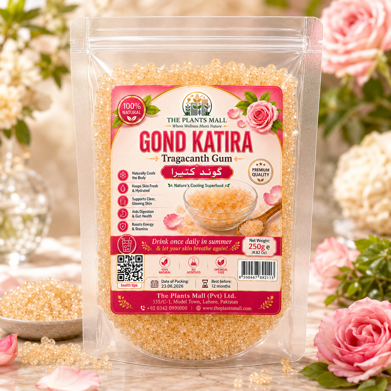 Gond Katira | Tragacanth Gum | Natural Cooling Superfood