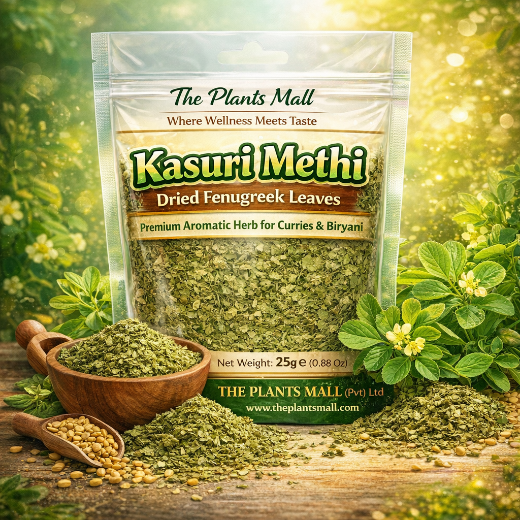 Kasuri Methi | Dried Fenugreek Leaves | Premium Aromatic Herb for Curries & Biryani | Non-GMO, No Additives