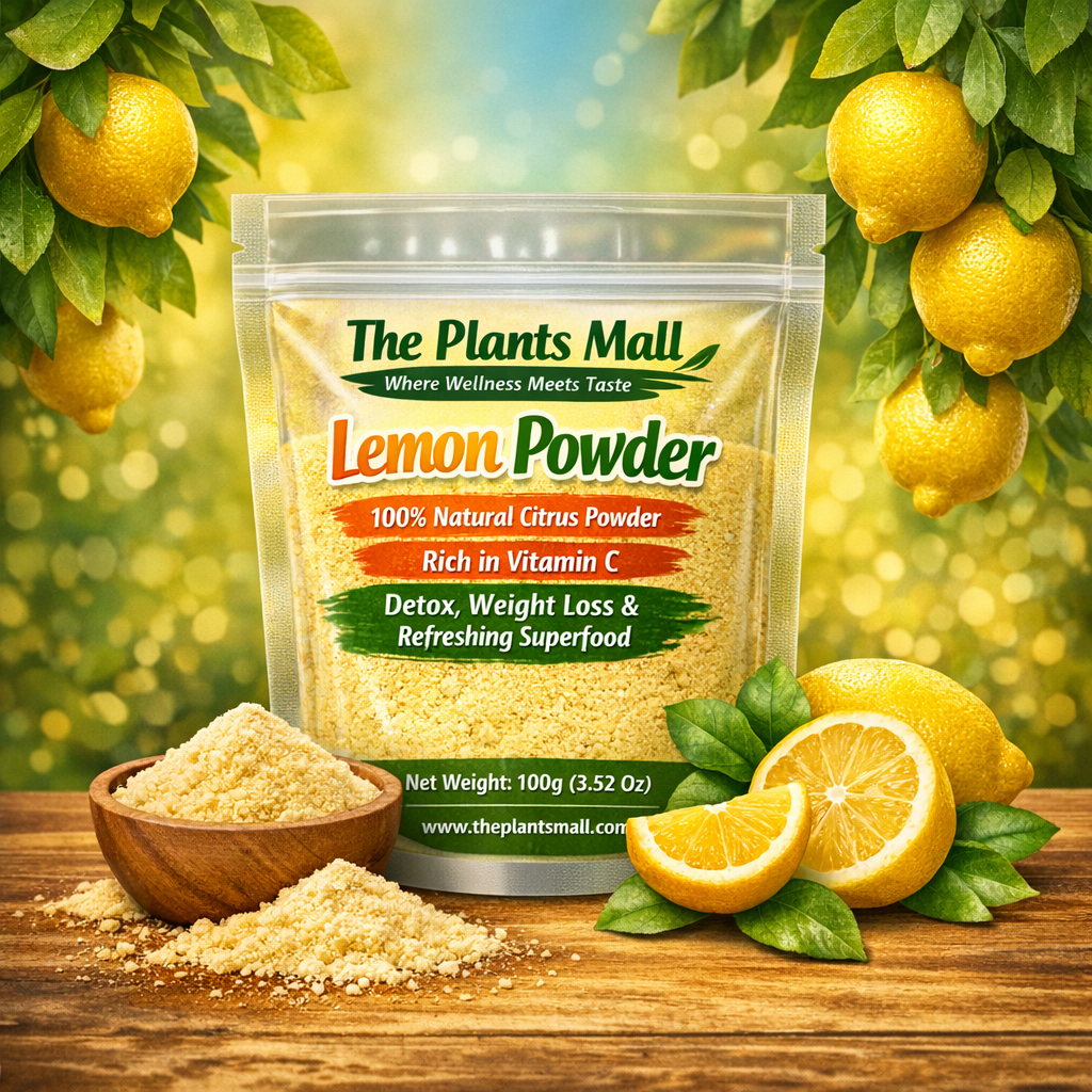 Natural Lemon Powder for Drinks and Skincare
