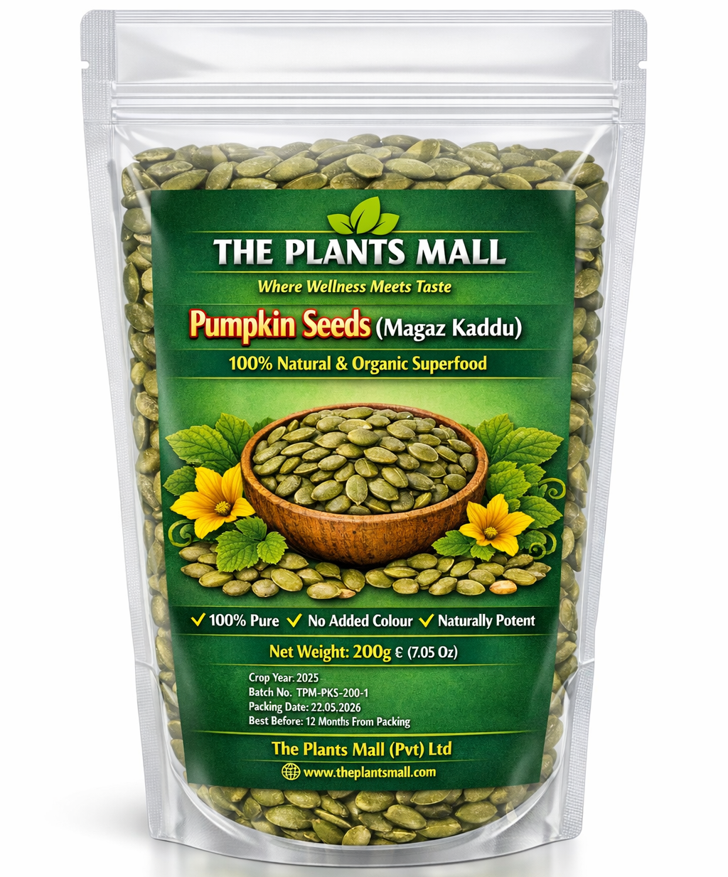 Premium-Quality Pumpkin Seeds – Natural, Nutritious Seeds for Snacking, Baking, Cooking & Daily Wellness-sale