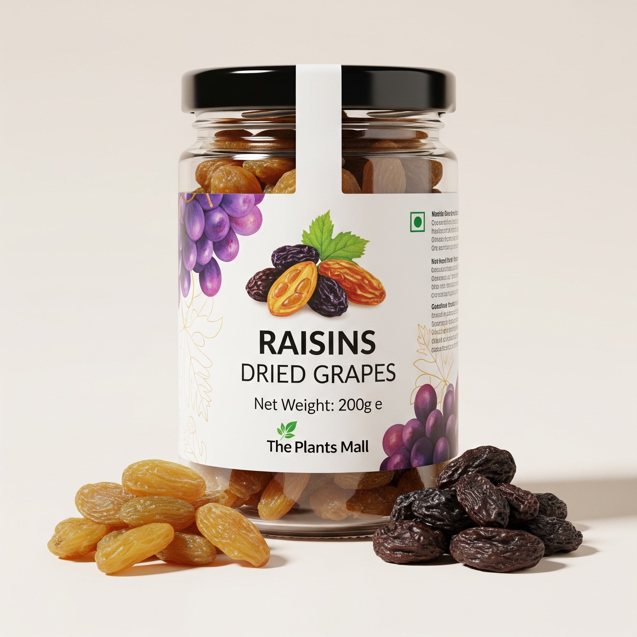 Buy 100% natural raisins – dried grapes. Sweet, nutritious, and perfect for snacking, baking, cooking & desserts. Premium quality raisins available in Pakistan.