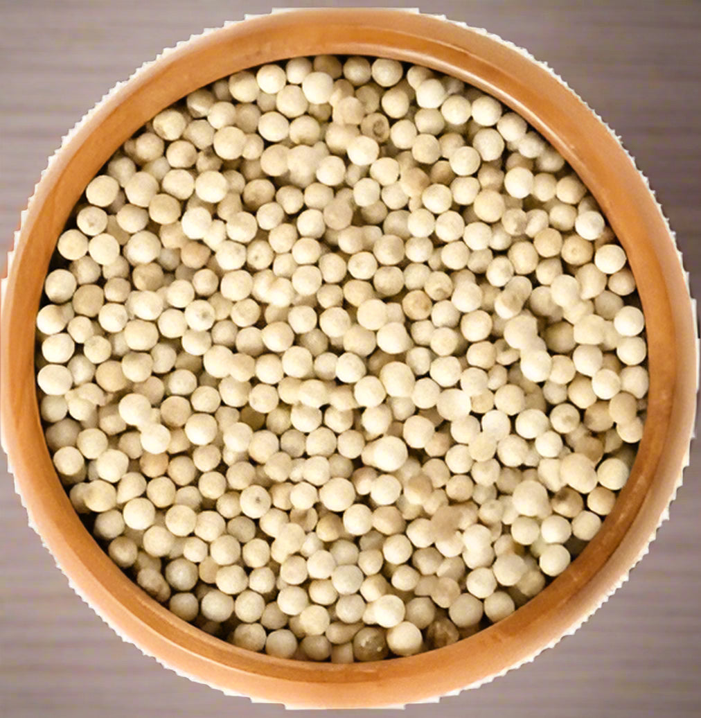White Pepper Whole – Premium Safed Mirch Seeds