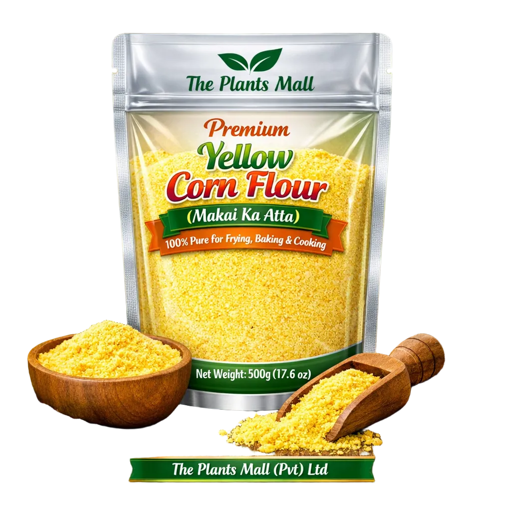 Premium Yellow Corn Flour (Makai Ka Atta) – Fresh Stone Ground Cornmeal