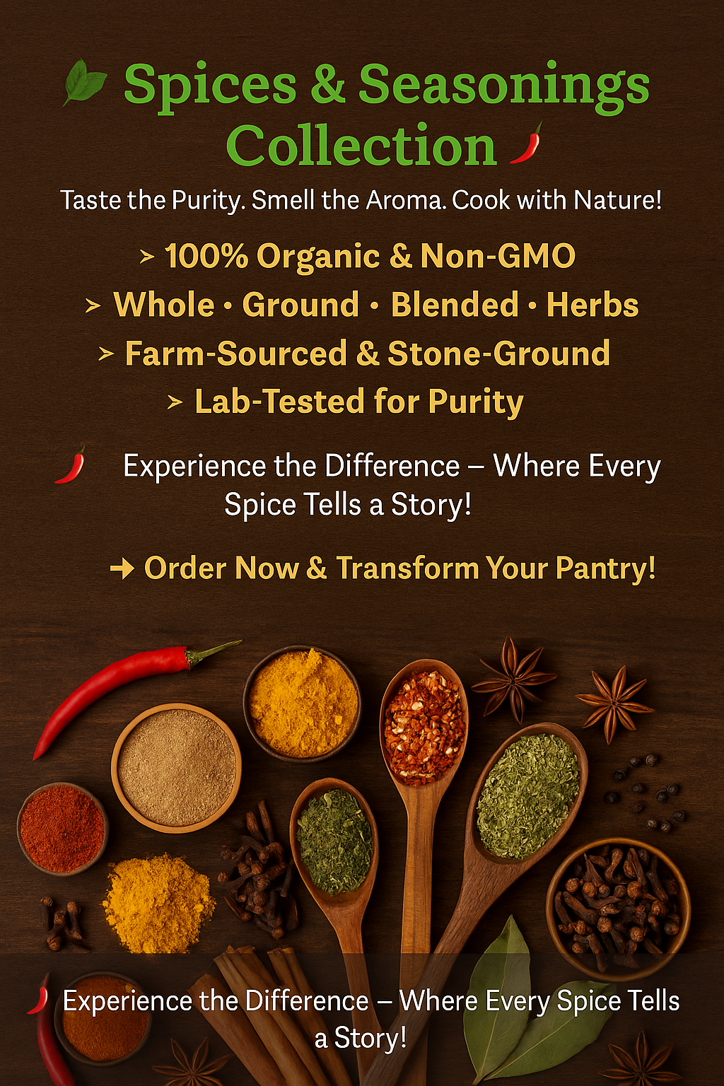 SPICES & SEASONINGS