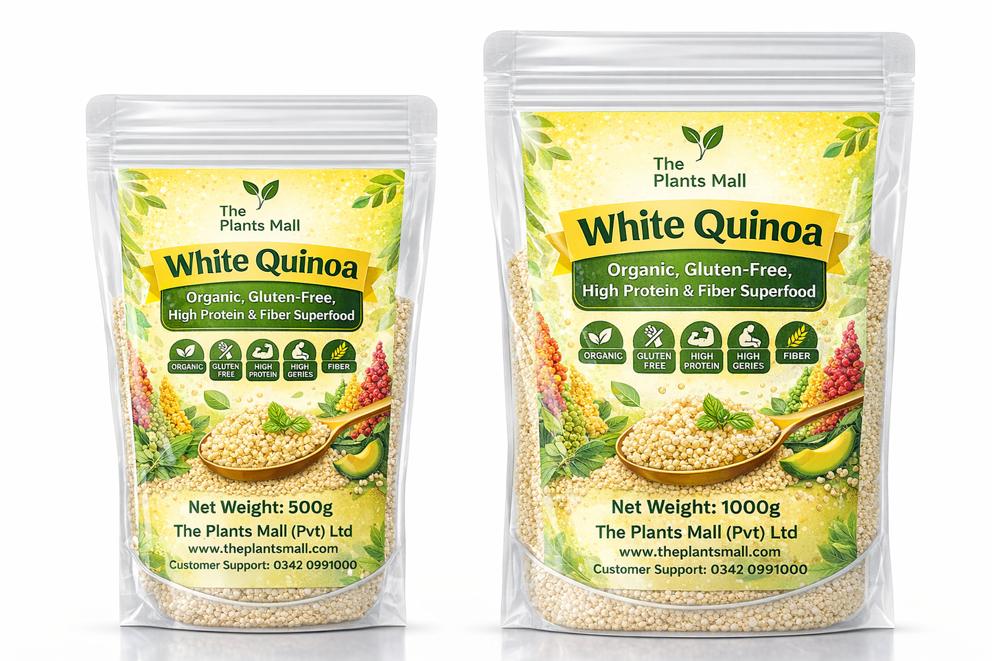 White Quinoa | Organic, Gluten-Free, High Protein & Fiber Superfood