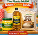 Natural Kitchen Bundle Deal – Desi Ghee, Sesame Oil & Phathar Chakki Atta