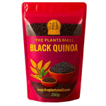 Organic black quinoa seeds for cooking and baking
