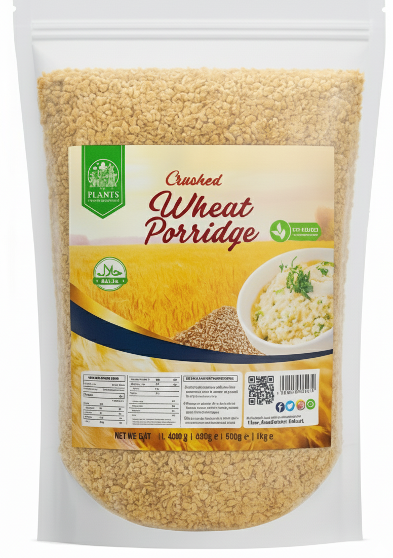 Premium crushed wheat porridge (daliya) for sale online in Pakistan, natural whole wheat breakfast cereal, healthy diet food