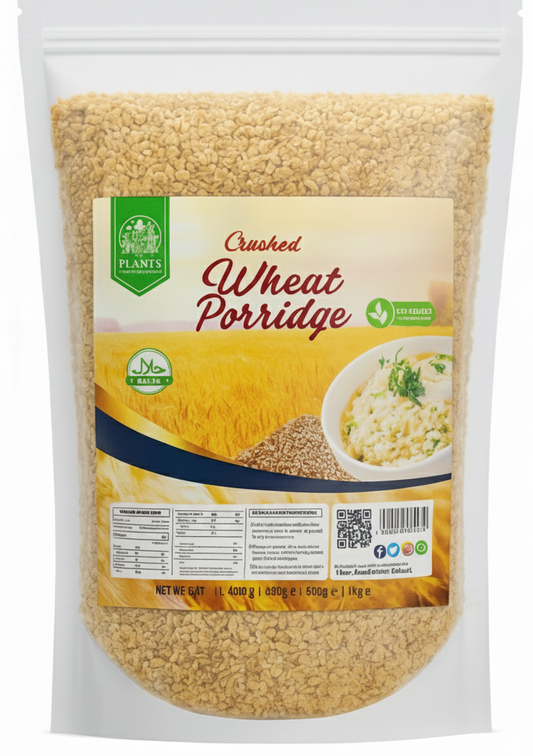 Premium crushed wheat porridge (daliya) for sale online in Pakistan, natural whole wheat breakfast cereal, healthy diet food
