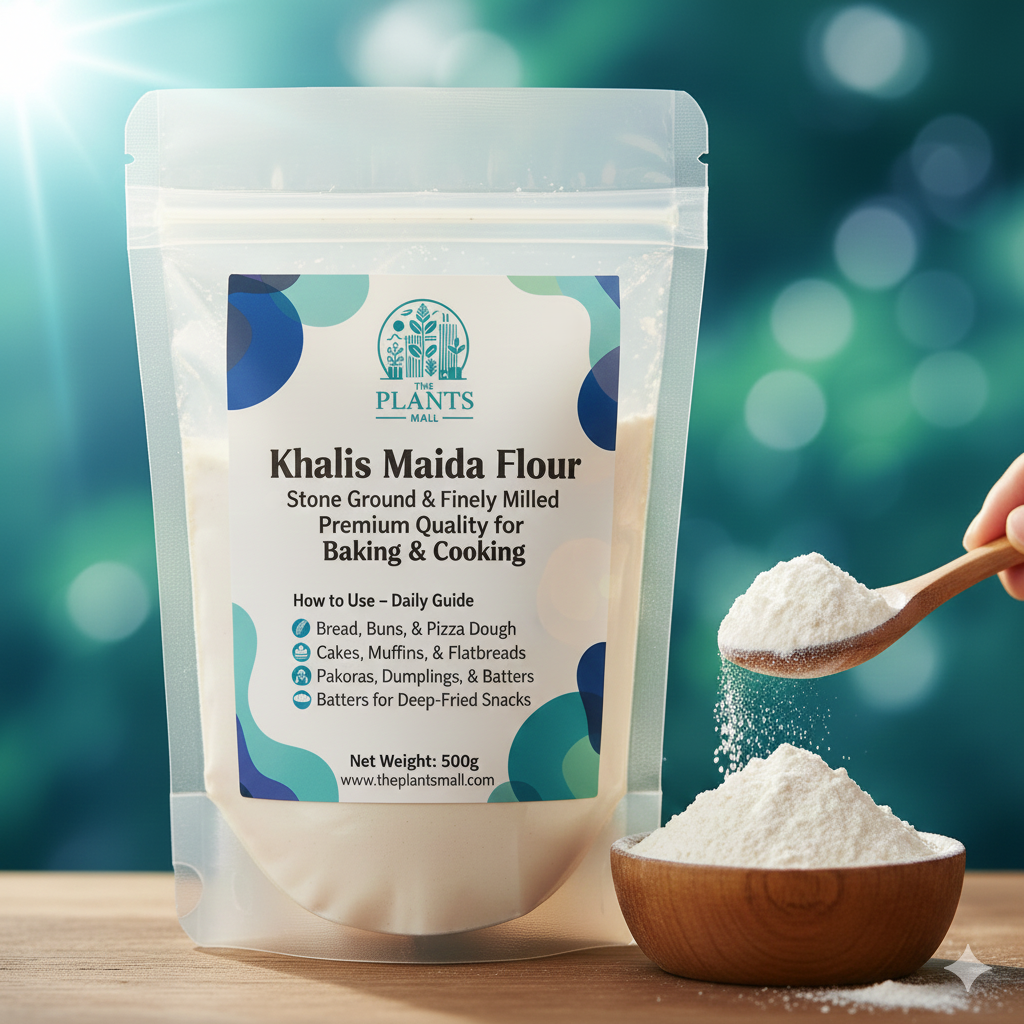 Khalis Maida Flour – Stone Ground & Finely Milled | Premium Quality Flour for Baking, Cooking & Traditional Recipes-sale