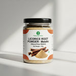 Licorice Root Powder (Mulethi) – 100% Pure Natural Herbal Powder for Digestion, Cough & Wellness