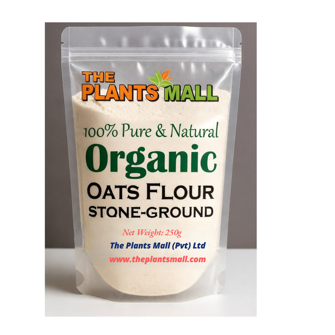 Stone ground organic oats flour for roti baking and porridge