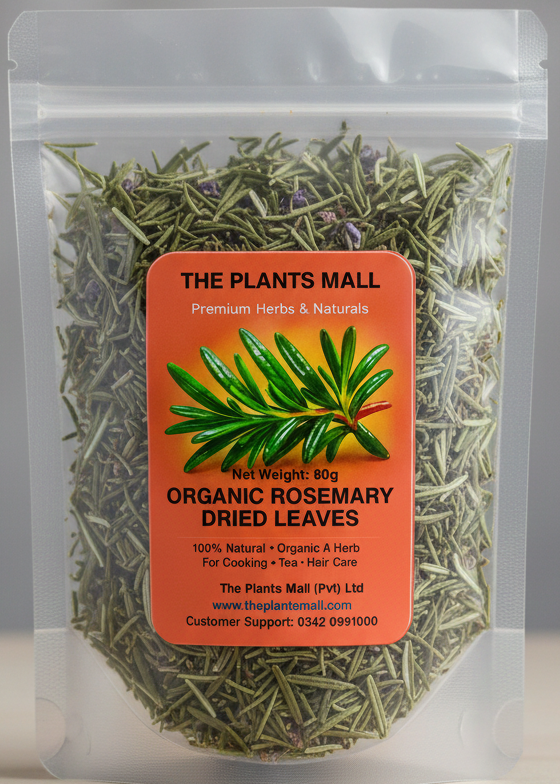 Organic Rosemary Dried Leaves | Premium Quality for Cooking, Tea & Wellness