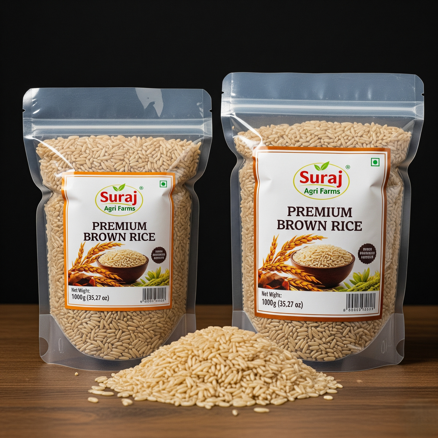 Premium Brown Basmati Rice – Aromatic, Whole Grain, Nutritious &amp; Healthy for Daily Cooking, Biryani, Pulao &amp; Fitness Meals_sale