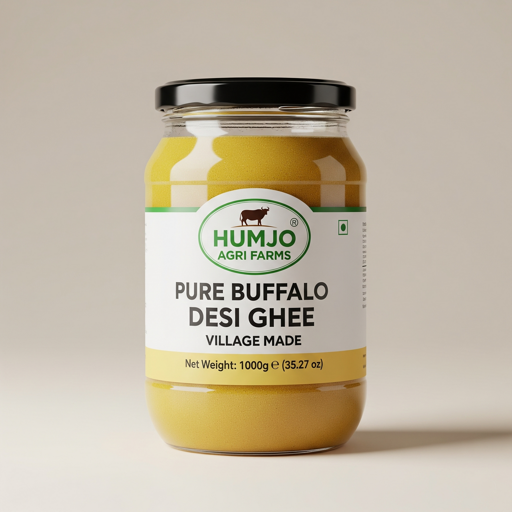 Pure Buffalo Milk Desi Ghee – Rich, Aromatic & Traditionally Crafted | 100% Khalis Desi Ghee