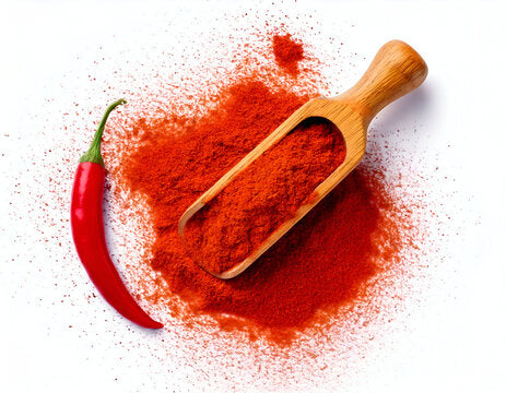 Freshly packed premium red chilli powder for authentic Pakistani cooking