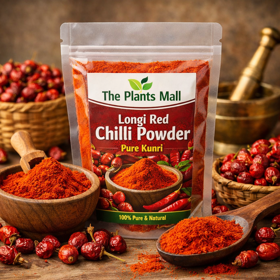 Pure Longi Red Chill Powder - 100% Kunri Flavour