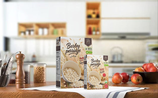 Rolled Barley Porridge   دیسی جو کا دلیہ
