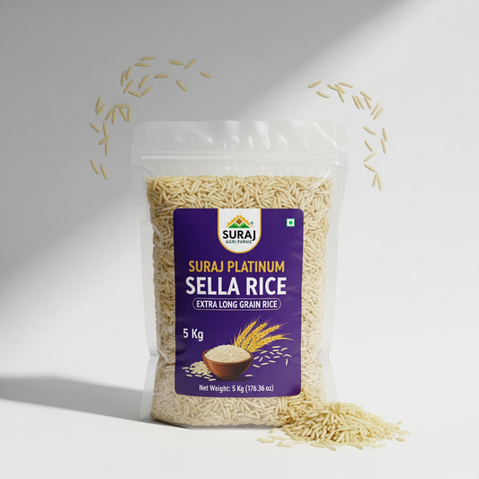 Suraj Platinum Sella Rice Extra Long Grain Rice