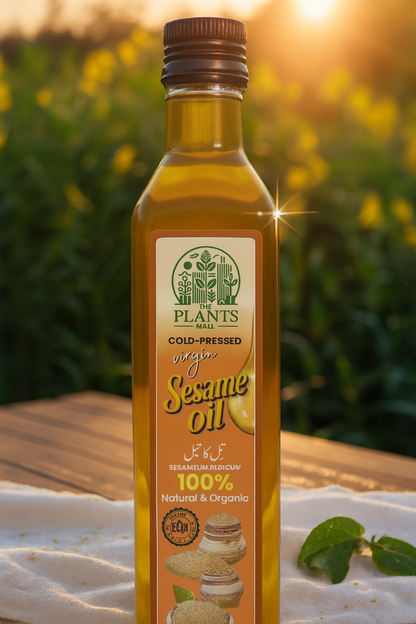 Virgin Sesame Oil, Cold Pressed, 100% Pure, Healthy Cooking Oil, Immune Support, Skin and Hair Oil, Anti-Aging, Natural Health -Virgin Sesame Oil – Cold Pressed, Pure & Chemical-Free | Natural Cooking, Massage & Wellness Oil.