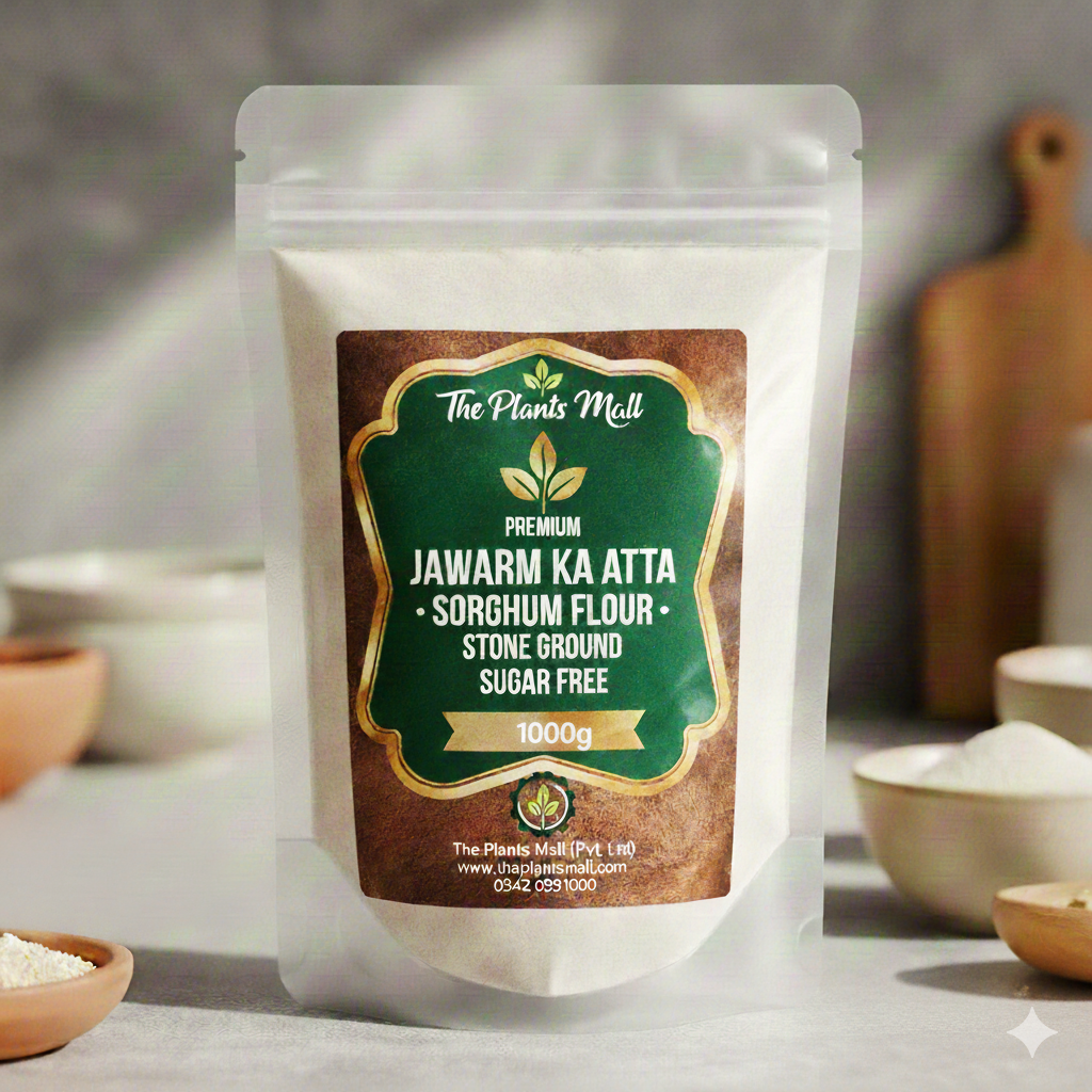 Premium Sorghum Flour (Jawar Ka Atta) | 100% Stone Ground, Gluten Free & Diabetic Friendly Atta