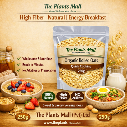 Organic Rolled Oats Healthy Breakfast Pakistan