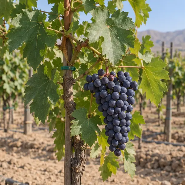 Grape vine visual identity